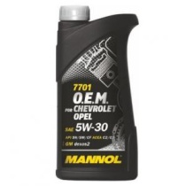 MANNOL O.E.M. OPEL 5W30 1L CHEVROLET SN/SM/CF C2 C3 GM DEXOS2