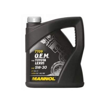 MANNOL O.E.M. TOYOTA 5W30 4L LEXUS SM/CF,C2,A1/B1,A5/B5