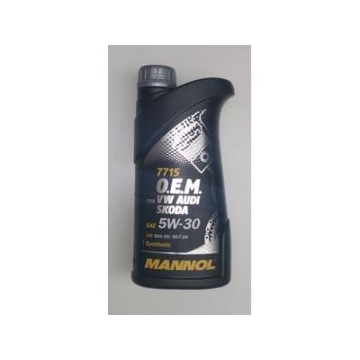 MANNOL O.E.M. VW 5W30 1L SKODA, AUDI, C3 VW504.00/507.00, DEXOS2